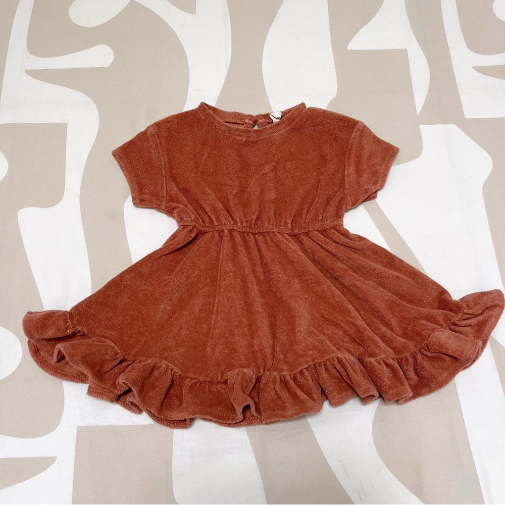 Quincy Mae Terrycloth Twirly Dress